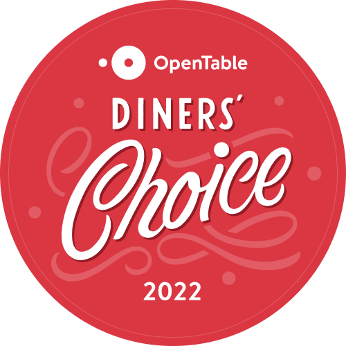 2022 OpenTable Diners Choice Award