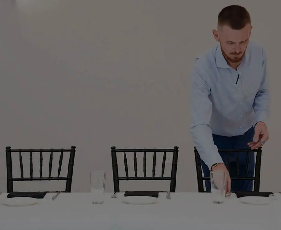 Event table setup service