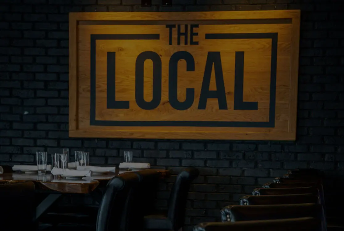 The Local restaurant interior