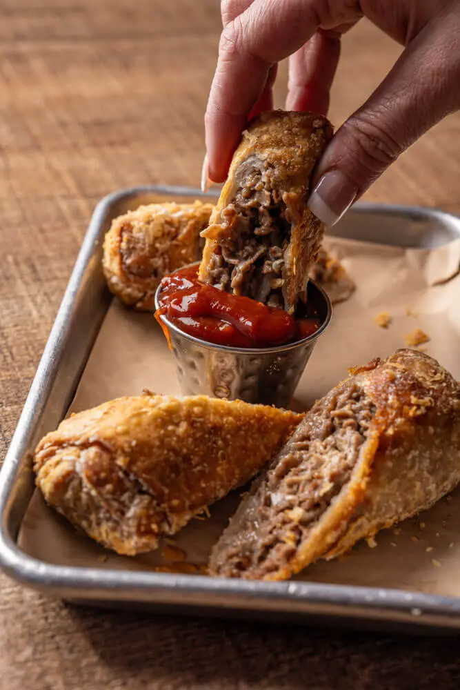 Stuffed roll appetizers