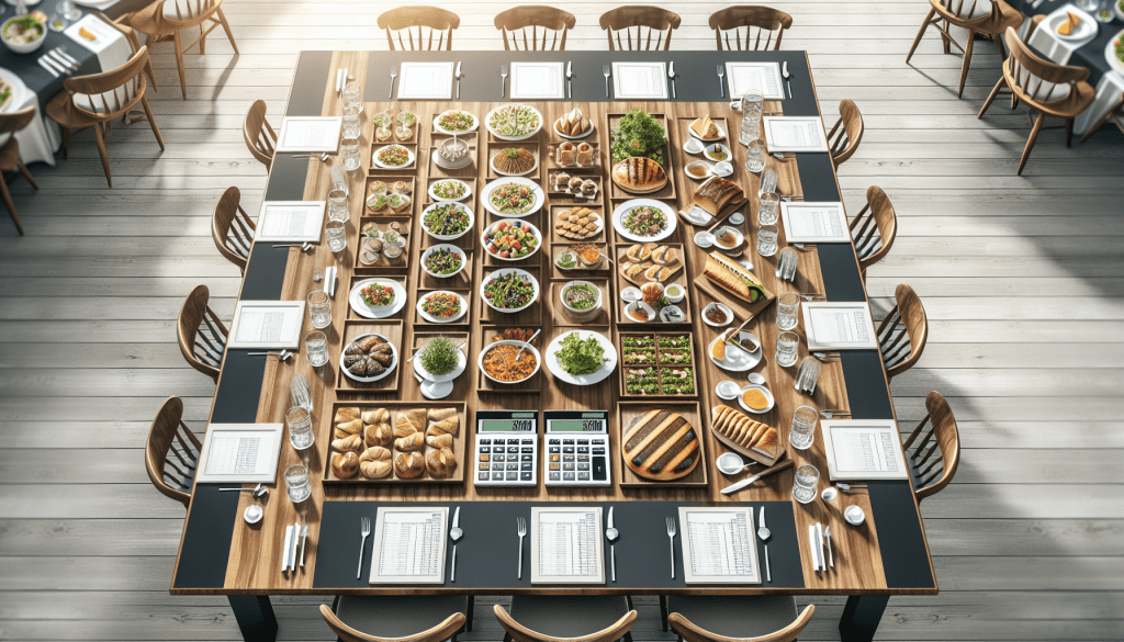 how do you calculate catering per person?